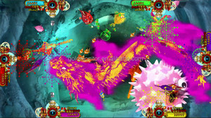 Bất ngờ giá vui chơi giải trí <span class=keywords><strong>Arcade</strong></span> trò chơi câu cá máy Tủ Trò chơi giao diện điều khiển rùa Trả Thù - Product Image 3