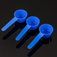 Cuillères à poudre à mesurer en plastique Cuillères à granules Cuillères à aliments pour animaux de compagnie à long manche 30cc 30ml 35cc 35ml 17.5g 17g 18g 16g