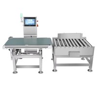 Báscula de Control de Peso de Alta Velocidad para Alimentos, para Pesaje Automático de Paquetes de Snacks, Dulces, Productos de Panadería y Bebidas Embotelladas