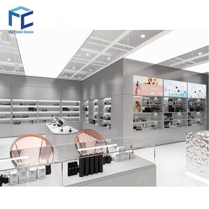 Étagère murale de meubles de magasin d'affichage de soins de la peau personnalisés de salon de beauté fantaisie pour la boutique de produits de soins de la peau cosmétiques - Product Image 2