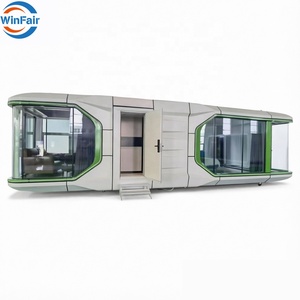 Maison préfabriquée WinFair en conteneur habitable, capsule spatiale de plage, maisons préfabriquées <span class=keywords><strong>République</strong></span> <span class=keywords><strong>Dominicaine</strong></span> pour vacances / hébergement - Product Image 1