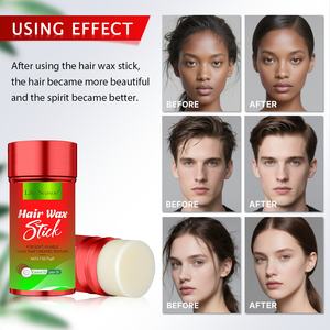 Best-seller, personnalisation en gros, cire capillaire en bâton organique à base de plantes, 75g, hydratante, finition mate, <span class=keywords><strong>imperméable</strong></span>, anti-transpiration, pour femmes - Product Image 4