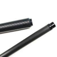 Queues de billard et accessoires de billard en fibre de carbone 100 % véritable, personnalisés en usine, ultra-résistants et de haute qualité, pour les clubs de billard