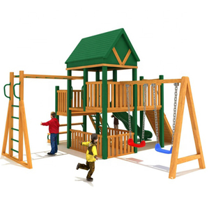Toboggans en <span class=keywords><strong>bois</strong></span> d'extérieur, équipements de jeux d'extérieur, aire de jeux en <span class=keywords><strong>bois</strong></span> commerciale - Product Image 3