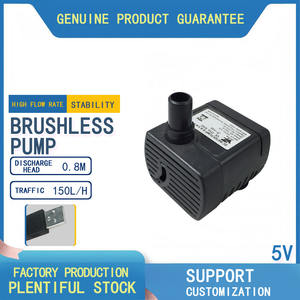 Pompe à eau miniature <span class=keywords><strong>JOVTOP</strong></span> JT-1020, pompe submersible micro sans balais 12v DC, 6v pour jardin - Product Image 3