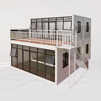 Maisons en conteneur Maison de 3 chambres à coucher Maison en conteneur de Chine Maisons en conteneur