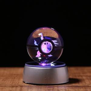 Mega Charizard K9 Crystal Poke Ball avec gravure laser 3D et lumière Cadeau pour enfants - Product Image 5