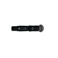 Microphone sans fil à condensateur portable pour karaoké, microphone cravate sans fil UHF, système de microphone SLX24 S58