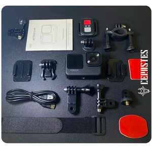 Cámara de movimiento de acción antivibración <span class=keywords><strong>4K</strong></span> 60FPS WiFi con pantalla de Control remoto impermeable Sport <span class=keywords><strong>Go</strong></span> Drive Recorder <span class=keywords><strong>Pro</strong></span> Camera VIRAN V9 - Product Image 2