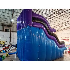 Glissière d'eau gonflable humide et sèche gonflable commerciale de bon grand loyer commercial - Product Image 3