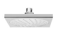 Ensemble de panneaux de douche en aluminium multifonctions classiques HL-2430 comprenant un pommeau de douche pluie motif jet doux en céramique pour salle de bain