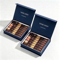 Boîte à chocolat de luxe, emballage en papier de qualité alimentaire, boîte cadeau, Saint-Valentin, mariage, anniversaire, fête, boîtes à bonbons, boîtes à chocolat