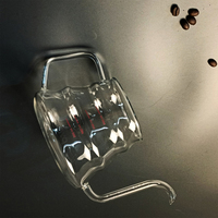 HIGHWIN Vente en gros Verser sur une bouilloire à café Conception à col de cygne Ensemble de cafetière de voyage en plein air