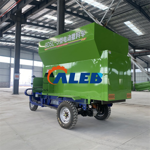 Spargitore Multifunzionale per Mangime Bovino e Ovino, Camion a Tre Ruote per Spargimento Fertilizzante - Product Image 3