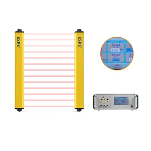 20ESE300-16PR Type4 Safety Light Curtain NPN PNP 120mm-1400mm Protective Height 10m Long Sensing Distance Safety Infrared Sensor