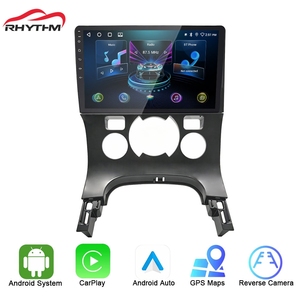 Autoradio Rhythm 9 pouces avec Wifi Hotspot, prend en charge Google Play, téléchargement d'applications de divertissement, multimédia automobile pour <span class=keywords><strong>Peugeot</strong></span> 3008 2009-2015 - Product Image 1