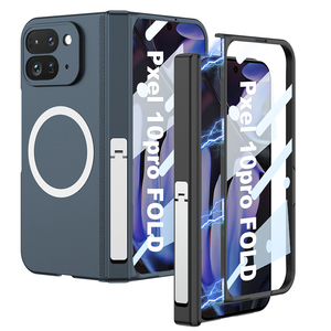 Từ Gấp Bản Lề Bao Gồm Tất Cả Da Cảm Giác Siêu Mỏng PC Trường Hợp Với Dây Ít Sạc Cho Google Pixel 9 <span class=keywords><strong>10</strong></span> Pro Gấp - Product Image 1