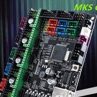 Placa de control de placa base de impresora 3D de código abierto MKS Gen L V2.1 con soporte Marlin Compatible con TMC2209/TMC2208/TMC2208 PCB PCBA