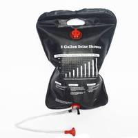 Sac d'eau de douche de 20l en usine, sac d'eau chaude Portable de bain de Camping en PVC d'exercice de voyage en plein air