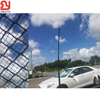 Filet anti-oiseaux HDPE durable personnalisable OEM Rouleau stabilisateur UV élevé PP Plastique Quad Filet anti-grêle Utilisation facile Abri d'auto Protection contre les vergers