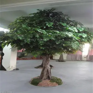 Guangzhou exports new craft landscape rong shu artificial banyan tree