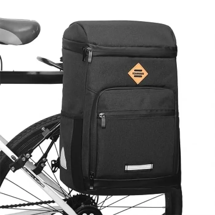 Bisiklet arka raf çantası sırt çantası büyük kapasiteli termal yalıtım spor çok fonksiyonlu çanta seyahat şehir çantası
