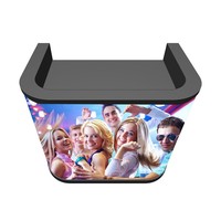 2025 nouveau LED Dj Station façade bureau support Table Portable cabine Led vidéo mur écran d'affichage Dj stand Table Led écran d'affichage
