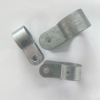 Accessoires pour serres, clip galvanisé, pince pour tubes ronds, connecteurs de tuyaux