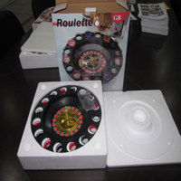 Roulette à boire Jeux de fête 16 verres à liqueur Roue de roulette de casino à vendre Jeux à boire
