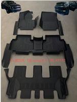 Vente en gros usine Tapis de sol de voiture 5D en TPE, nettoyage facile, toutes saisons, épaisseur 3,5 mm, compatible avec KIA SORENTO 2025