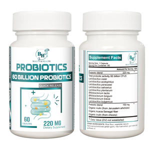 OEM probiotici capsule 60 tappi integratori a rilascio rapido mantengono la salute della microecologia intestinale - Product Image 1