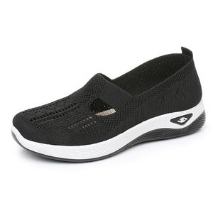Zapatillas FlexComfort Knit <span class=keywords><strong>Slip</strong></span>-On para verano y primavera <span class=keywords><strong>Sketchers</strong></span> para mujer nuevos zapatos para hombre - Product Image 1