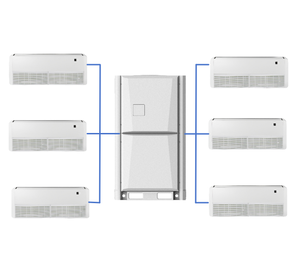 Unidad Exterior de Aire Acondicionado de 18000 BTU, 230V/60Hz, Clase de Eficiencia Energética A+++ con Refrigerante R-410A, para Uso Comercial y Hoteles, Directo de Fábrica - Product Image 5