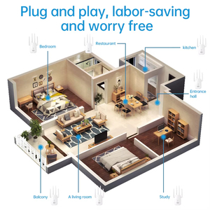 2G 5G Không Dây Router Tín Hiệu Tăng Cường Wifi Phạm Vi Extender 5G Không Dây Wifi Tín Hiệu Khuếch Đại 1200Mbps Booster - Product Image 4