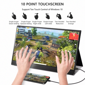 LCD Loại C <span class=keywords><strong>mini</strong></span> đa nhiều portatil màn hình mở rộng mở rộng cho máy tính xách tay với đứng di động hiển thị màn hình di động - Product Image 4