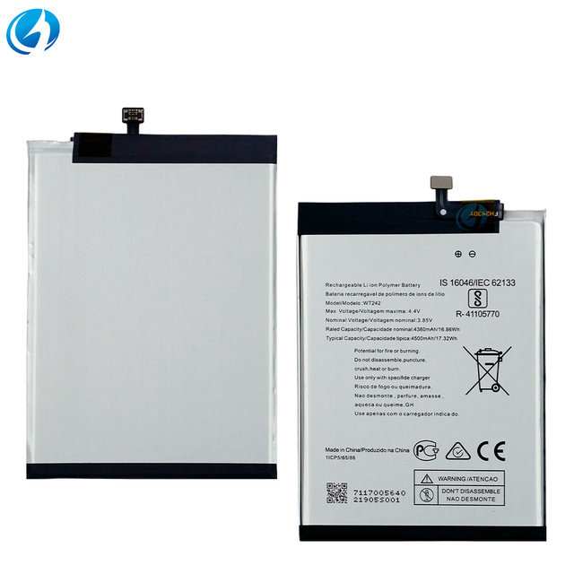 Source Factory 4400mAh WT242 High Capacity Original Quality Li-Polymer Replacement Cell Phone Battery for Nokia 2.4