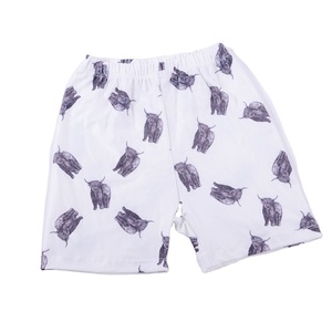 Shorts de Bebé para Niña, Talla Grande, Casuales, de Punto, Poliéster/Algodón, con Estampado Floral, Cintura Elástica, para las 4 Estaciones - Product Image 3