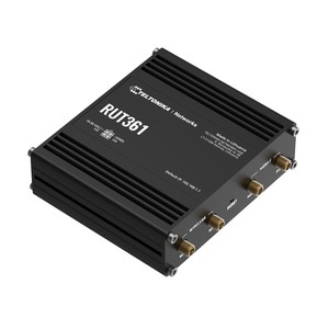 เราเตอร์อุตสาหกรรม 4G LTE รุ่น Teltonika RUT361, Cat 6 LTE, WiFi 4, 2x RJ45 100Mb/s, IP30 - Product Image 1