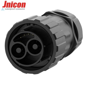 고전압 50A/300V Jnicon M40 방수 수 플러그 앤 스퀘어 소켓 IP67 XLR 커넥터 6P 에너지 저장 캐비닛 용 - Product Image 4