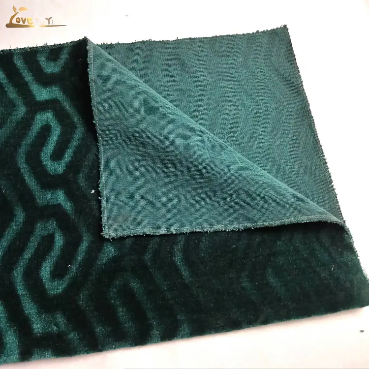 Tapisserie en velours pour canapé, tissu molletonné polyacrylique mélangé de Polyester