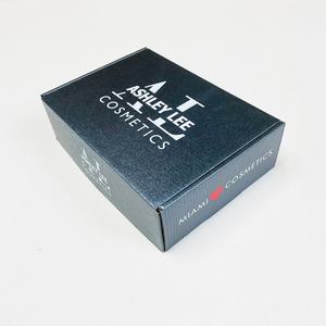 Cajas de Envío Negras de Tamaño Personalizado, Cajas Rígidas de Papel Recubierto con Relieve, Materiales Reciclados para Pequeñas Empresas y Embalaje de Regalos - Product Image 2