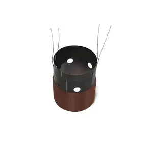 Kapton 25.5mm KTV ev sineması ktv subwoofer hoparlörler ses bobini çift ses bobini ile 8 inç subwoofer hoparlör