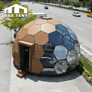 Nuova <span class=keywords><strong>Tenda</strong></span> a Cupola in Vetro a Nido d'Ape in Legno per Glamping, <span class=keywords><strong>Tenda</strong></span> di Lusso per Hotel - Product Image 2