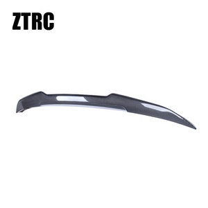 สำหรับ Q50 Q50S Q50L สไตล์ PSM คาร์บอนไฟเบอร์แท้สปอยเลอร์ท้ายรถปีก2013-2024 - Product Image 6