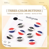 Boutons décoratifs en résine à quatre trous, motif cœur, colorés et polyvalents pour manteaux, pulls en tricot, chemises quotidiennes - Écologiques