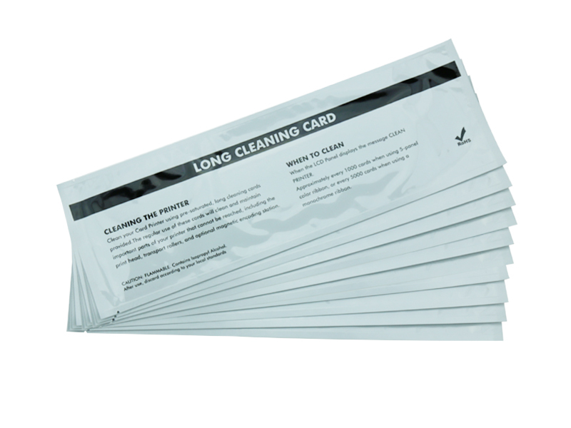 Magicard de limpieza de la impresora Kit incluye tiempo T & corto T o adhesivo de limpieza pluma rodillos de limpieza