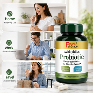 Fabricante de Suplementos Probióticos Herbales que Apoyan la Salud Digestiva Intestinal, 120 Cápsulas Probióticas para Hombres y Mujeres - Product Image 5