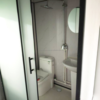 Petit Emballage plat moderne bon marché pliable mobile préfabriqué petite maison modulaire en conteneur personnalisable