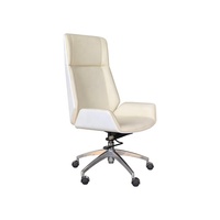 Accoudoir moderne réglable à dossier haut en cuir, chaise de bureau et de maison, Style original, avec accoudoirs