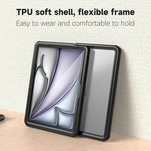 Housse de protection étanche pour tablette <span class=keywords><strong>iPad</strong></span> 10e génération 2022 10,9 pouces et 11e génération 2025 11 pouces A16, étui robuste avec protection d'écran intégrée - Product Image 3